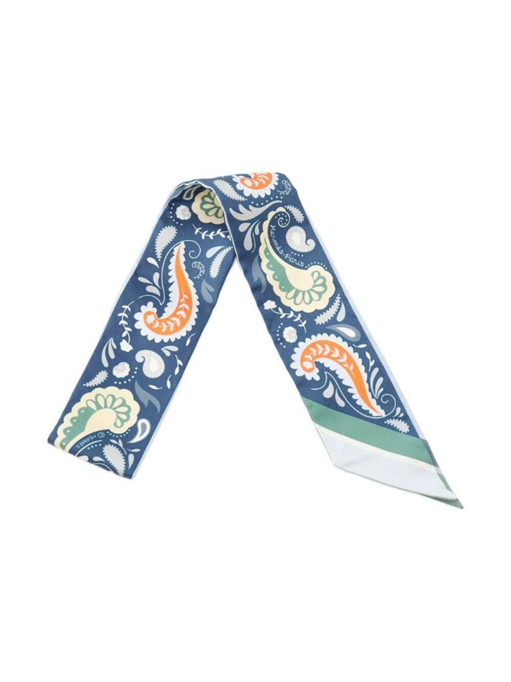 Hermes Scarf Twilly Cheetah Bandana Guepards Silk Twill
